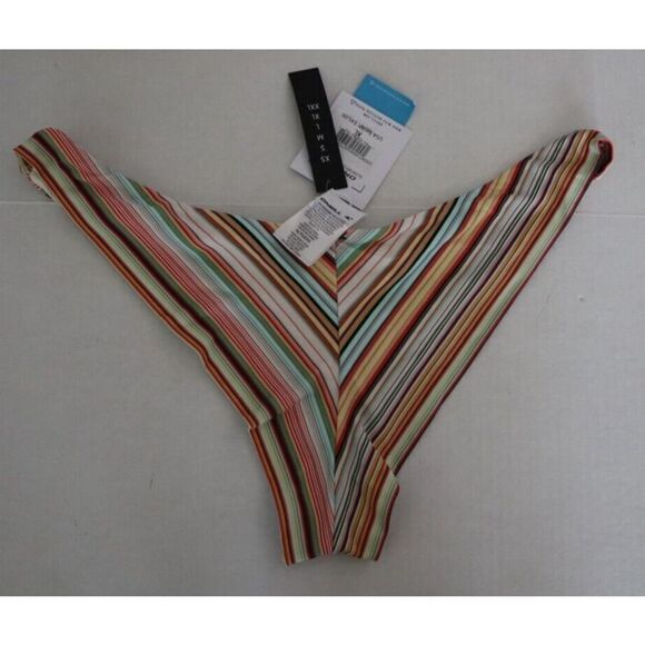 O'Neill Sz XL Striped Sundance Hermosa Surf Top/Cheeky Bottom 2-Pc Bikini Set$85 - Picture 6 of 9